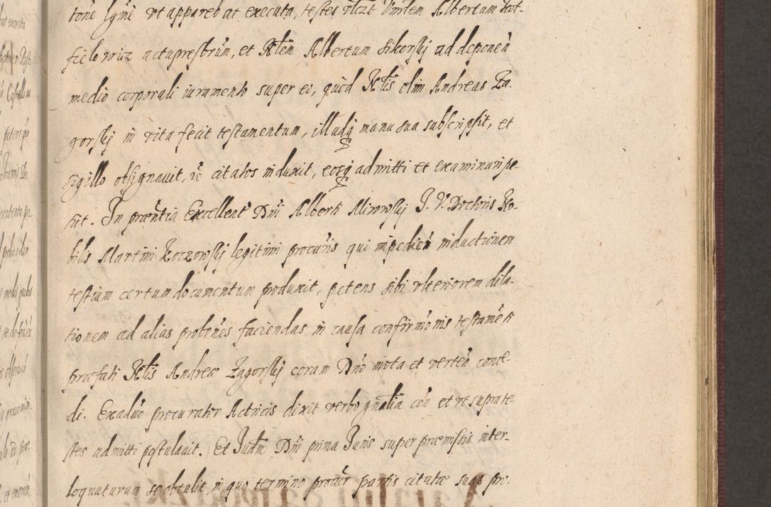 Zdjęcie nr 377 dla obiektu archiwalnego: Acta actorum causarum obligationum institutionum, decretorum, constitutionum, quietonum, resignonum, cessionum, accaeterarum, obseruonum tam iudicialium quam extraiudicialium coram Admondo Reverendo Domino Joanne Zerzynski Canonico, Vicario in Spiritualibus et Officiali generali Cracoviensis Iudice deputati per Illustrissimum ac Reverendissimum Dominum Martinum Szyszkowski Dei et Apostolice Sedis gratia Episcopum Cracoviensis ad Annum Domini Millesimum Sexcentesimum Decimum Septimum Indicatione quindecima Pontificus SS. D. N. D. Pauli Divina providentia Papae V. foeliciter moderni anno ipsus duodecimo continuantur