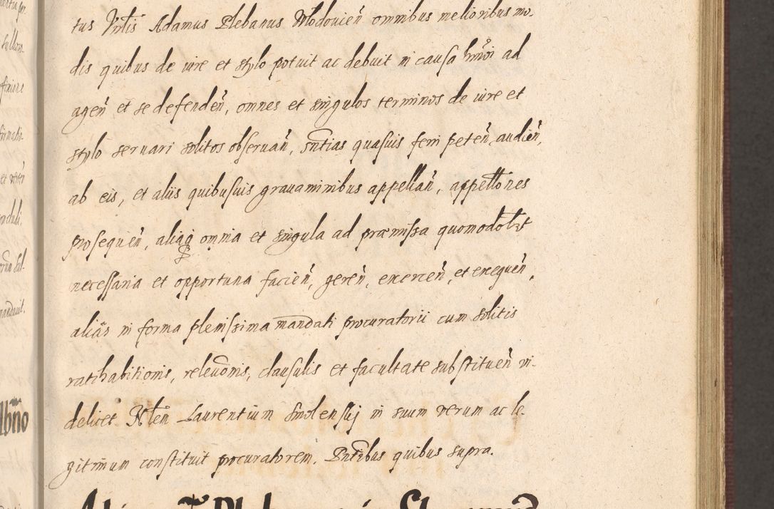 Zdjęcie nr 309 dla obiektu archiwalnego: Acta actorum causarum obligationum institutionum, decretorum, constitutionum, quietonum, resignonum, cessionum, accaeterarum, obseruonum tam iudicialium quam extraiudicialium coram Admondo Reverendo Domino Joanne Zerzynski Canonico, Vicario in Spiritualibus et Officiali generali Cracoviensis Iudice deputati per Illustrissimum ac Reverendissimum Dominum Martinum Szyszkowski Dei et Apostolice Sedis gratia Episcopum Cracoviensis ad Annum Domini Millesimum Sexcentesimum Decimum Septimum Indicatione quindecima Pontificus SS. D. N. D. Pauli Divina providentia Papae V. foeliciter moderni anno ipsus duodecimo continuantur
