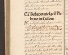 Zdjęcie nr 298 dla obiektu archiwalnego: Acta actorum causarum obligationum institutionum, decretorum, constitutionum, quietonum, resignonum, cessionum, accaeterarum, obseruonum tam iudicialium quam extraiudicialium coram Admondo Reverendo Domino Joanne Zerzynski Canonico, Vicario in Spiritualibus et Officiali generali Cracoviensis Iudice deputati per Illustrissimum ac Reverendissimum Dominum Martinum Szyszkowski Dei et Apostolice Sedis gratia Episcopum Cracoviensis ad Annum Domini Millesimum Sexcentesimum Decimum Septimum Indicatione quindecima Pontificus SS. D. N. D. Pauli Divina providentia Papae V. foeliciter moderni anno ipsus duodecimo continuantur