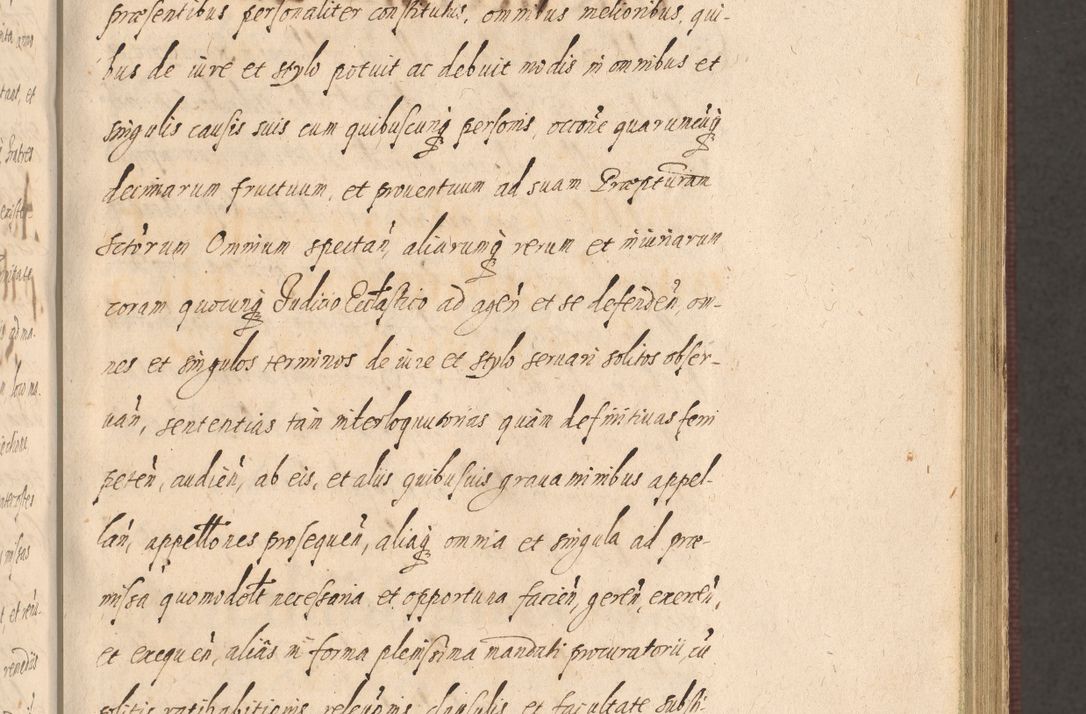 Zdjęcie nr 269 dla obiektu archiwalnego: Acta actorum causarum obligationum institutionum, decretorum, constitutionum, quietonum, resignonum, cessionum, accaeterarum, obseruonum tam iudicialium quam extraiudicialium coram Admondo Reverendo Domino Joanne Zerzynski Canonico, Vicario in Spiritualibus et Officiali generali Cracoviensis Iudice deputati per Illustrissimum ac Reverendissimum Dominum Martinum Szyszkowski Dei et Apostolice Sedis gratia Episcopum Cracoviensis ad Annum Domini Millesimum Sexcentesimum Decimum Septimum Indicatione quindecima Pontificus SS. D. N. D. Pauli Divina providentia Papae V. foeliciter moderni anno ipsus duodecimo continuantur