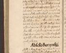Zdjęcie nr 266 dla obiektu archiwalnego: Acta actorum causarum obligationum institutionum, decretorum, constitutionum, quietonum, resignonum, cessionum, accaeterarum, obseruonum tam iudicialium quam extraiudicialium coram Admondo Reverendo Domino Joanne Zerzynski Canonico, Vicario in Spiritualibus et Officiali generali Cracoviensis Iudice deputati per Illustrissimum ac Reverendissimum Dominum Martinum Szyszkowski Dei et Apostolice Sedis gratia Episcopum Cracoviensis ad Annum Domini Millesimum Sexcentesimum Decimum Septimum Indicatione quindecima Pontificus SS. D. N. D. Pauli Divina providentia Papae V. foeliciter moderni anno ipsus duodecimo continuantur
