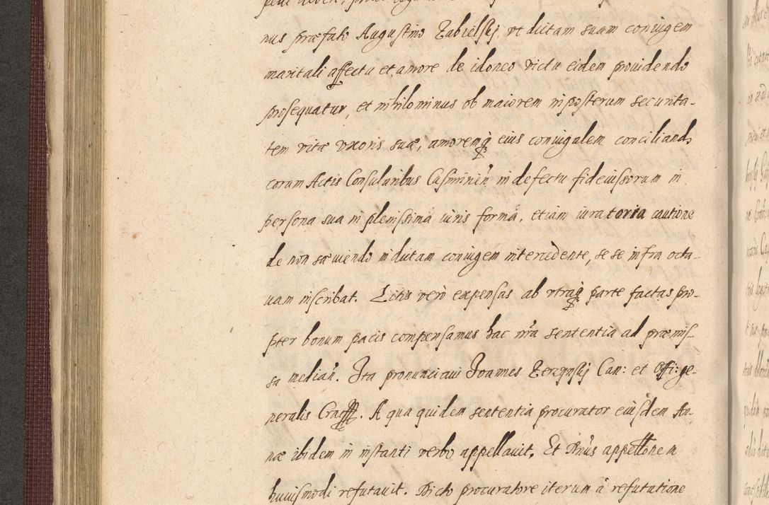 Zdjęcie nr 254 dla obiektu archiwalnego: Acta actorum causarum obligationum institutionum, decretorum, constitutionum, quietonum, resignonum, cessionum, accaeterarum, obseruonum tam iudicialium quam extraiudicialium coram Admondo Reverendo Domino Joanne Zerzynski Canonico, Vicario in Spiritualibus et Officiali generali Cracoviensis Iudice deputati per Illustrissimum ac Reverendissimum Dominum Martinum Szyszkowski Dei et Apostolice Sedis gratia Episcopum Cracoviensis ad Annum Domini Millesimum Sexcentesimum Decimum Septimum Indicatione quindecima Pontificus SS. D. N. D. Pauli Divina providentia Papae V. foeliciter moderni anno ipsus duodecimo continuantur