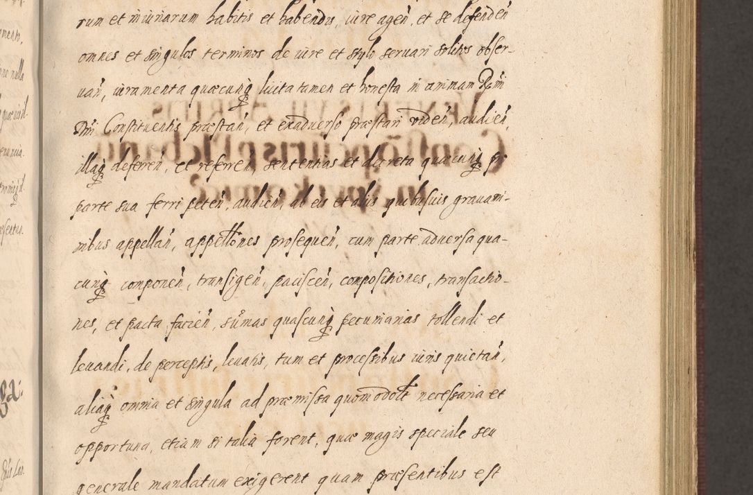 Zdjęcie nr 241 dla obiektu archiwalnego: Acta actorum causarum obligationum institutionum, decretorum, constitutionum, quietonum, resignonum, cessionum, accaeterarum, obseruonum tam iudicialium quam extraiudicialium coram Admondo Reverendo Domino Joanne Zerzynski Canonico, Vicario in Spiritualibus et Officiali generali Cracoviensis Iudice deputati per Illustrissimum ac Reverendissimum Dominum Martinum Szyszkowski Dei et Apostolice Sedis gratia Episcopum Cracoviensis ad Annum Domini Millesimum Sexcentesimum Decimum Septimum Indicatione quindecima Pontificus SS. D. N. D. Pauli Divina providentia Papae V. foeliciter moderni anno ipsus duodecimo continuantur