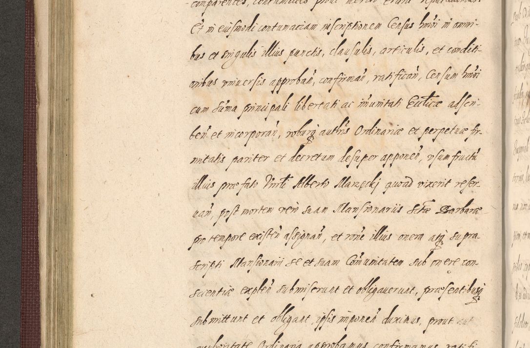 Zdjęcie nr 224 dla obiektu archiwalnego: Acta actorum causarum obligationum institutionum, decretorum, constitutionum, quietonum, resignonum, cessionum, accaeterarum, obseruonum tam iudicialium quam extraiudicialium coram Admondo Reverendo Domino Joanne Zerzynski Canonico, Vicario in Spiritualibus et Officiali generali Cracoviensis Iudice deputati per Illustrissimum ac Reverendissimum Dominum Martinum Szyszkowski Dei et Apostolice Sedis gratia Episcopum Cracoviensis ad Annum Domini Millesimum Sexcentesimum Decimum Septimum Indicatione quindecima Pontificus SS. D. N. D. Pauli Divina providentia Papae V. foeliciter moderni anno ipsus duodecimo continuantur