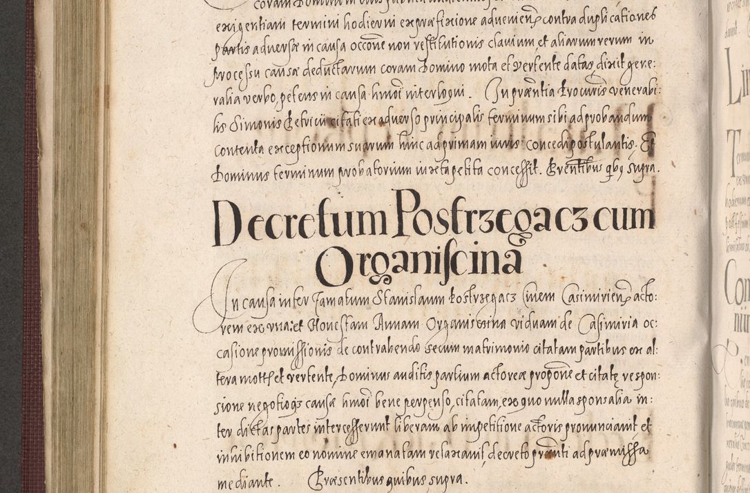 Zdjęcie nr 468 dla obiektu archiwalnego: Acta actorum causarum obligationum institutionum, decretorum, constitutionum, quietonum, resignonum, cessionum, accaeterarum, obseruonum tam iudicialium quam extraiudicialium coram Admondo Reverendo Domino Joanne Zerzynski Canonico, Vicario in Spiritualibus et Officiali generali Cracoviensis Iudice deputati per Illustrissimum ac Reverendissimum Dominum Martinum Szyszkowski Dei et Apostolice Sedis gratia Episcopum Cracoviensis ad Annum Domini Millesimum Sexcentesimum Decimum Septimum Indicatione quindecima Pontificus SS. D. N. D. Pauli Divina providentia Papae V. foeliciter moderni anno ipsus duodecimo continuantur
