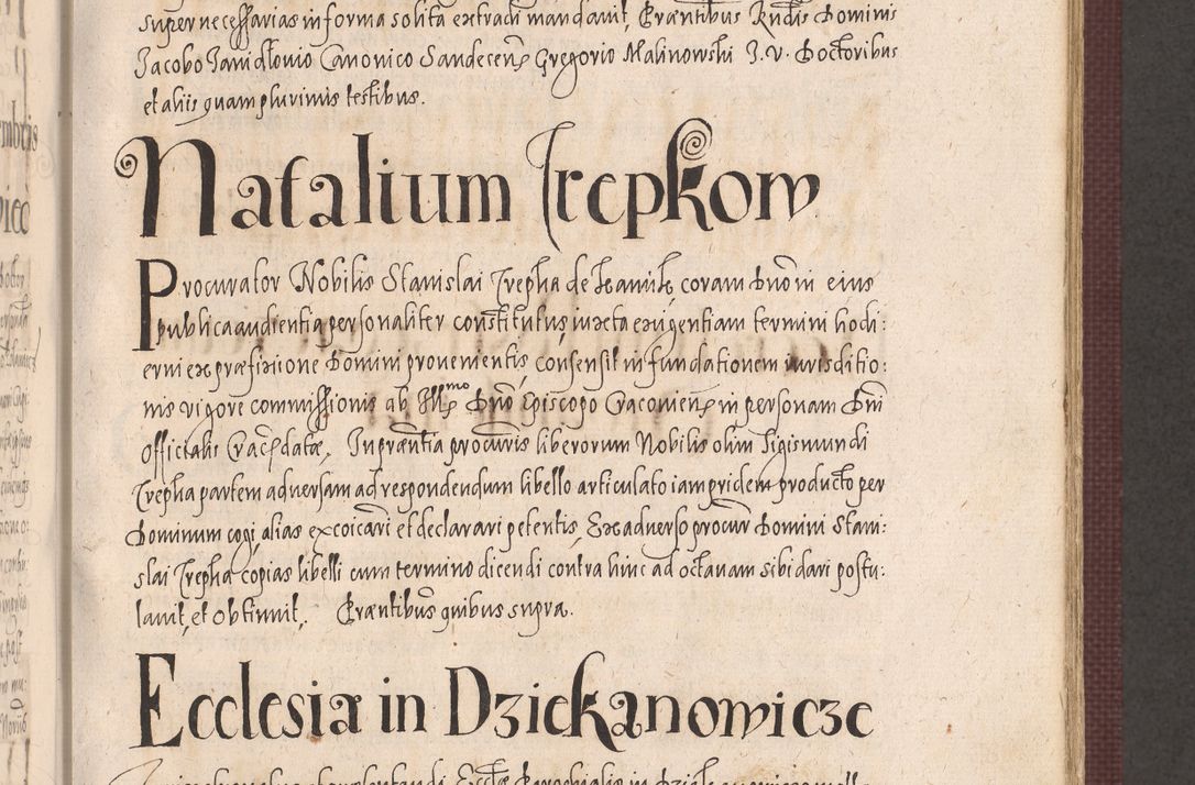 Zdjęcie nr 467 dla obiektu archiwalnego: Acta actorum causarum obligationum institutionum, decretorum, constitutionum, quietonum, resignonum, cessionum, accaeterarum, obseruonum tam iudicialium quam extraiudicialium coram Admondo Reverendo Domino Joanne Zerzynski Canonico, Vicario in Spiritualibus et Officiali generali Cracoviensis Iudice deputati per Illustrissimum ac Reverendissimum Dominum Martinum Szyszkowski Dei et Apostolice Sedis gratia Episcopum Cracoviensis ad Annum Domini Millesimum Sexcentesimum Decimum Septimum Indicatione quindecima Pontificus SS. D. N. D. Pauli Divina providentia Papae V. foeliciter moderni anno ipsus duodecimo continuantur