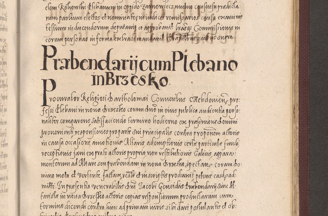 Zdjęcie nr 457 dla obiektu archiwalnego: Acta actorum causarum obligationum institutionum, decretorum, constitutionum, quietonum, resignonum, cessionum, accaeterarum, obseruonum tam iudicialium quam extraiudicialium coram Admondo Reverendo Domino Joanne Zerzynski Canonico, Vicario in Spiritualibus et Officiali generali Cracoviensis Iudice deputati per Illustrissimum ac Reverendissimum Dominum Martinum Szyszkowski Dei et Apostolice Sedis gratia Episcopum Cracoviensis ad Annum Domini Millesimum Sexcentesimum Decimum Septimum Indicatione quindecima Pontificus SS. D. N. D. Pauli Divina providentia Papae V. foeliciter moderni anno ipsus duodecimo continuantur