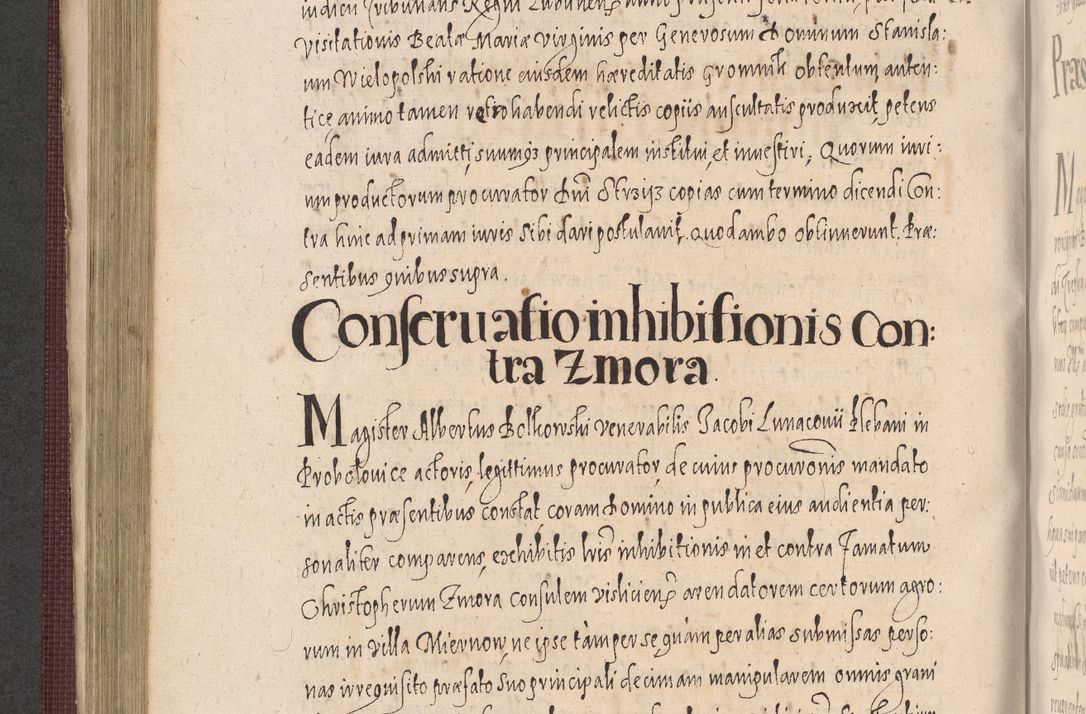 Zdjęcie nr 432 dla obiektu archiwalnego: Acta actorum causarum obligationum institutionum, decretorum, constitutionum, quietonum, resignonum, cessionum, accaeterarum, obseruonum tam iudicialium quam extraiudicialium coram Admondo Reverendo Domino Joanne Zerzynski Canonico, Vicario in Spiritualibus et Officiali generali Cracoviensis Iudice deputati per Illustrissimum ac Reverendissimum Dominum Martinum Szyszkowski Dei et Apostolice Sedis gratia Episcopum Cracoviensis ad Annum Domini Millesimum Sexcentesimum Decimum Septimum Indicatione quindecima Pontificus SS. D. N. D. Pauli Divina providentia Papae V. foeliciter moderni anno ipsus duodecimo continuantur