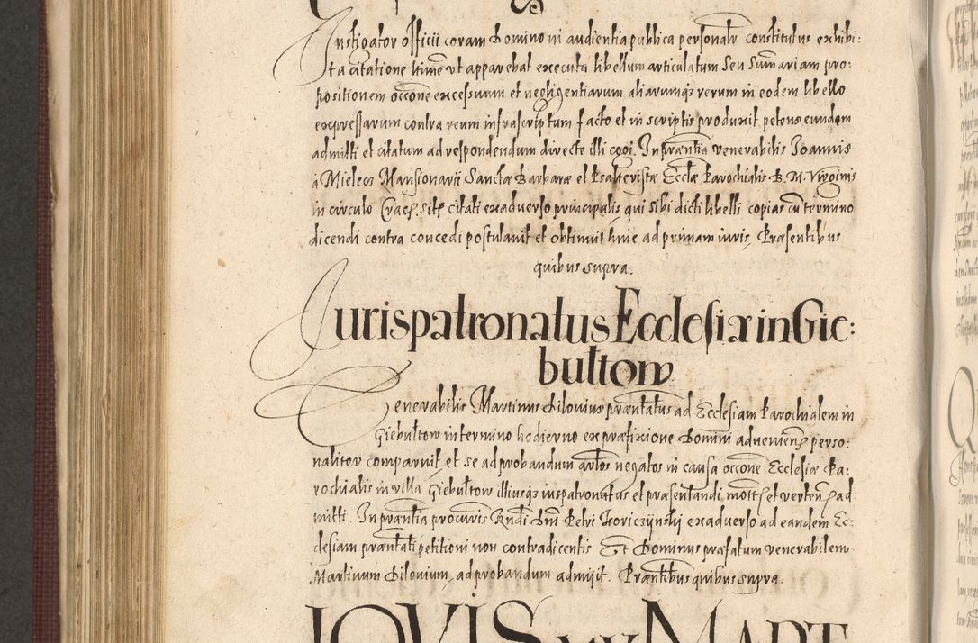 Zdjęcie nr 784 dla obiektu archiwalnego: Acta actorum causarum obligationum institutionum, decretorum, constitutionum, quietonum, resignonum, cessionum, accaeterarum, obseruonum tam iudicialium quam extraiudicialium coram Admondo Reverendo Domino Joanne Zerzynski Canonico, Vicario in Spiritualibus et Officiali generali Cracoviensis Iudice deputati per Illustrissimum ac Reverendissimum Dominum Martinum Szyszkowski Dei et Apostolice Sedis gratia Episcopum Cracoviensis ad Annum Domini Millesimum Sexcentesimum Decimum Septimum Indicatione quindecima Pontificus SS. D. N. D. Pauli Divina providentia Papae V. foeliciter moderni anno ipsus duodecimo continuantur