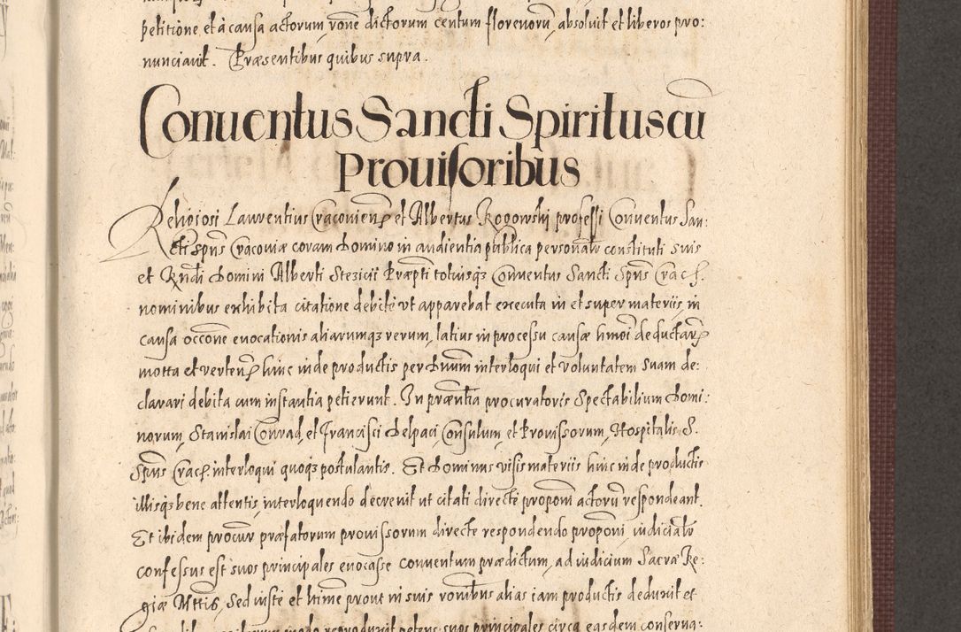 Zdjęcie nr 781 dla obiektu archiwalnego: Acta actorum causarum obligationum institutionum, decretorum, constitutionum, quietonum, resignonum, cessionum, accaeterarum, obseruonum tam iudicialium quam extraiudicialium coram Admondo Reverendo Domino Joanne Zerzynski Canonico, Vicario in Spiritualibus et Officiali generali Cracoviensis Iudice deputati per Illustrissimum ac Reverendissimum Dominum Martinum Szyszkowski Dei et Apostolice Sedis gratia Episcopum Cracoviensis ad Annum Domini Millesimum Sexcentesimum Decimum Septimum Indicatione quindecima Pontificus SS. D. N. D. Pauli Divina providentia Papae V. foeliciter moderni anno ipsus duodecimo continuantur