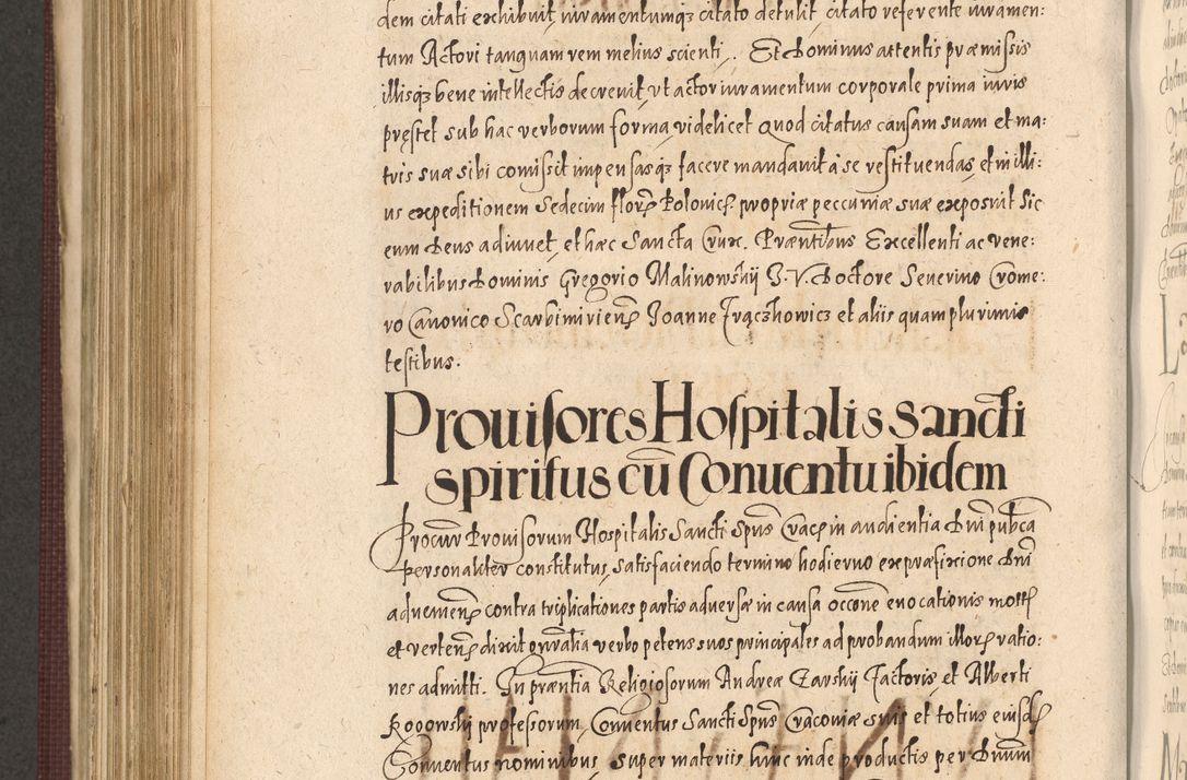 Zdjęcie nr 768 dla obiektu archiwalnego: Acta actorum causarum obligationum institutionum, decretorum, constitutionum, quietonum, resignonum, cessionum, accaeterarum, obseruonum tam iudicialium quam extraiudicialium coram Admondo Reverendo Domino Joanne Zerzynski Canonico, Vicario in Spiritualibus et Officiali generali Cracoviensis Iudice deputati per Illustrissimum ac Reverendissimum Dominum Martinum Szyszkowski Dei et Apostolice Sedis gratia Episcopum Cracoviensis ad Annum Domini Millesimum Sexcentesimum Decimum Septimum Indicatione quindecima Pontificus SS. D. N. D. Pauli Divina providentia Papae V. foeliciter moderni anno ipsus duodecimo continuantur