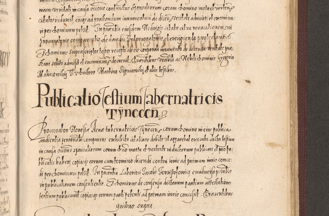 Zdjęcie nr 735 dla obiektu archiwalnego: Acta actorum causarum obligationum institutionum, decretorum, constitutionum, quietonum, resignonum, cessionum, accaeterarum, obseruonum tam iudicialium quam extraiudicialium coram Admondo Reverendo Domino Joanne Zerzynski Canonico, Vicario in Spiritualibus et Officiali generali Cracoviensis Iudice deputati per Illustrissimum ac Reverendissimum Dominum Martinum Szyszkowski Dei et Apostolice Sedis gratia Episcopum Cracoviensis ad Annum Domini Millesimum Sexcentesimum Decimum Septimum Indicatione quindecima Pontificus SS. D. N. D. Pauli Divina providentia Papae V. foeliciter moderni anno ipsus duodecimo continuantur
