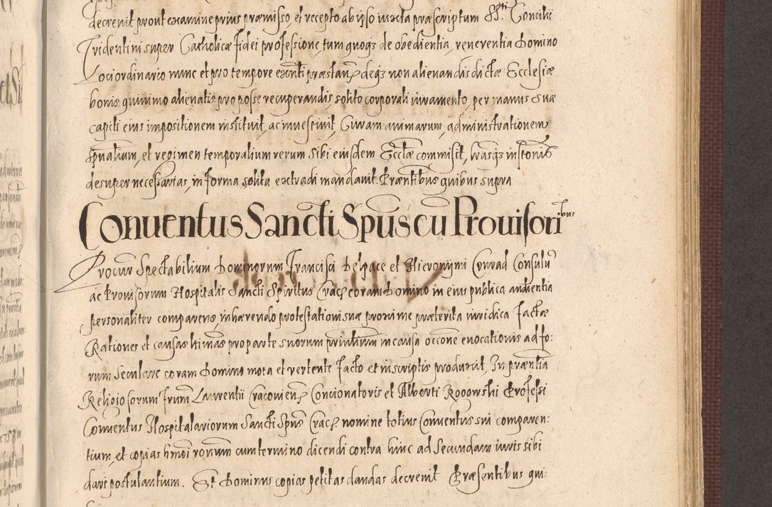 Zdjęcie nr 729 dla obiektu archiwalnego: Acta actorum causarum obligationum institutionum, decretorum, constitutionum, quietonum, resignonum, cessionum, accaeterarum, obseruonum tam iudicialium quam extraiudicialium coram Admondo Reverendo Domino Joanne Zerzynski Canonico, Vicario in Spiritualibus et Officiali generali Cracoviensis Iudice deputati per Illustrissimum ac Reverendissimum Dominum Martinum Szyszkowski Dei et Apostolice Sedis gratia Episcopum Cracoviensis ad Annum Domini Millesimum Sexcentesimum Decimum Septimum Indicatione quindecima Pontificus SS. D. N. D. Pauli Divina providentia Papae V. foeliciter moderni anno ipsus duodecimo continuantur