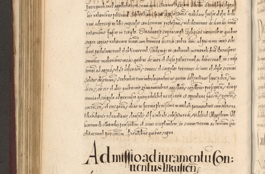 Zdjęcie nr 724 dla obiektu archiwalnego: Acta actorum causarum obligationum institutionum, decretorum, constitutionum, quietonum, resignonum, cessionum, accaeterarum, obseruonum tam iudicialium quam extraiudicialium coram Admondo Reverendo Domino Joanne Zerzynski Canonico, Vicario in Spiritualibus et Officiali generali Cracoviensis Iudice deputati per Illustrissimum ac Reverendissimum Dominum Martinum Szyszkowski Dei et Apostolice Sedis gratia Episcopum Cracoviensis ad Annum Domini Millesimum Sexcentesimum Decimum Septimum Indicatione quindecima Pontificus SS. D. N. D. Pauli Divina providentia Papae V. foeliciter moderni anno ipsus duodecimo continuantur