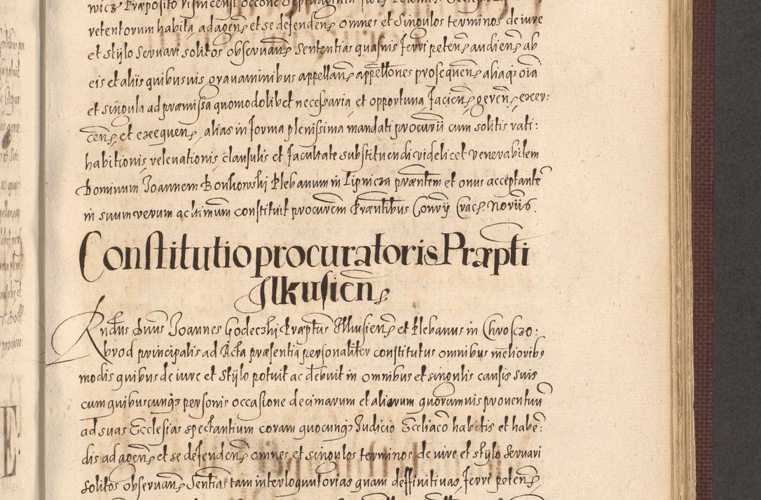 Zdjęcie nr 717 dla obiektu archiwalnego: Acta actorum causarum obligationum institutionum, decretorum, constitutionum, quietonum, resignonum, cessionum, accaeterarum, obseruonum tam iudicialium quam extraiudicialium coram Admondo Reverendo Domino Joanne Zerzynski Canonico, Vicario in Spiritualibus et Officiali generali Cracoviensis Iudice deputati per Illustrissimum ac Reverendissimum Dominum Martinum Szyszkowski Dei et Apostolice Sedis gratia Episcopum Cracoviensis ad Annum Domini Millesimum Sexcentesimum Decimum Septimum Indicatione quindecima Pontificus SS. D. N. D. Pauli Divina providentia Papae V. foeliciter moderni anno ipsus duodecimo continuantur