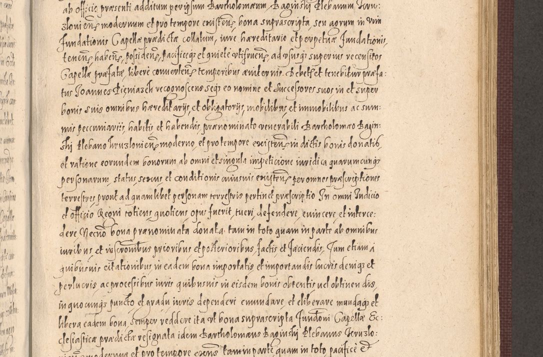 Zdjęcie nr 697 dla obiektu archiwalnego: Acta actorum causarum obligationum institutionum, decretorum, constitutionum, quietonum, resignonum, cessionum, accaeterarum, obseruonum tam iudicialium quam extraiudicialium coram Admondo Reverendo Domino Joanne Zerzynski Canonico, Vicario in Spiritualibus et Officiali generali Cracoviensis Iudice deputati per Illustrissimum ac Reverendissimum Dominum Martinum Szyszkowski Dei et Apostolice Sedis gratia Episcopum Cracoviensis ad Annum Domini Millesimum Sexcentesimum Decimum Septimum Indicatione quindecima Pontificus SS. D. N. D. Pauli Divina providentia Papae V. foeliciter moderni anno ipsus duodecimo continuantur