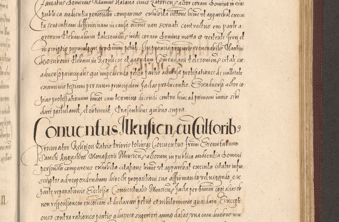 Zdjęcie nr 675 dla obiektu archiwalnego: Acta actorum causarum obligationum institutionum, decretorum, constitutionum, quietonum, resignonum, cessionum, accaeterarum, obseruonum tam iudicialium quam extraiudicialium coram Admondo Reverendo Domino Joanne Zerzynski Canonico, Vicario in Spiritualibus et Officiali generali Cracoviensis Iudice deputati per Illustrissimum ac Reverendissimum Dominum Martinum Szyszkowski Dei et Apostolice Sedis gratia Episcopum Cracoviensis ad Annum Domini Millesimum Sexcentesimum Decimum Septimum Indicatione quindecima Pontificus SS. D. N. D. Pauli Divina providentia Papae V. foeliciter moderni anno ipsus duodecimo continuantur