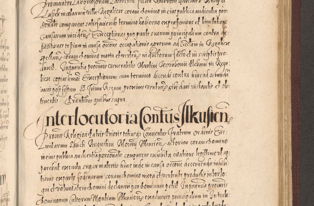 Zdjęcie nr 663 dla obiektu archiwalnego: Acta actorum causarum obligationum institutionum, decretorum, constitutionum, quietonum, resignonum, cessionum, accaeterarum, obseruonum tam iudicialium quam extraiudicialium coram Admondo Reverendo Domino Joanne Zerzynski Canonico, Vicario in Spiritualibus et Officiali generali Cracoviensis Iudice deputati per Illustrissimum ac Reverendissimum Dominum Martinum Szyszkowski Dei et Apostolice Sedis gratia Episcopum Cracoviensis ad Annum Domini Millesimum Sexcentesimum Decimum Septimum Indicatione quindecima Pontificus SS. D. N. D. Pauli Divina providentia Papae V. foeliciter moderni anno ipsus duodecimo continuantur