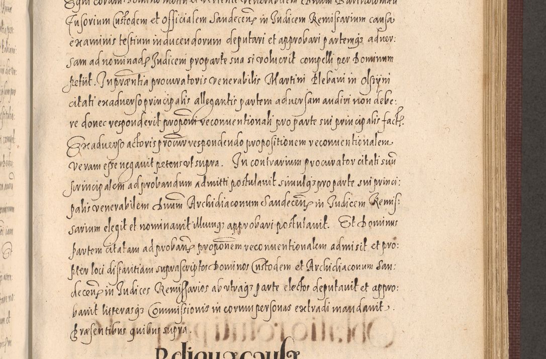 Zdjęcie nr 659 dla obiektu archiwalnego: Acta actorum causarum obligationum institutionum, decretorum, constitutionum, quietonum, resignonum, cessionum, accaeterarum, obseruonum tam iudicialium quam extraiudicialium coram Admondo Reverendo Domino Joanne Zerzynski Canonico, Vicario in Spiritualibus et Officiali generali Cracoviensis Iudice deputati per Illustrissimum ac Reverendissimum Dominum Martinum Szyszkowski Dei et Apostolice Sedis gratia Episcopum Cracoviensis ad Annum Domini Millesimum Sexcentesimum Decimum Septimum Indicatione quindecima Pontificus SS. D. N. D. Pauli Divina providentia Papae V. foeliciter moderni anno ipsus duodecimo continuantur