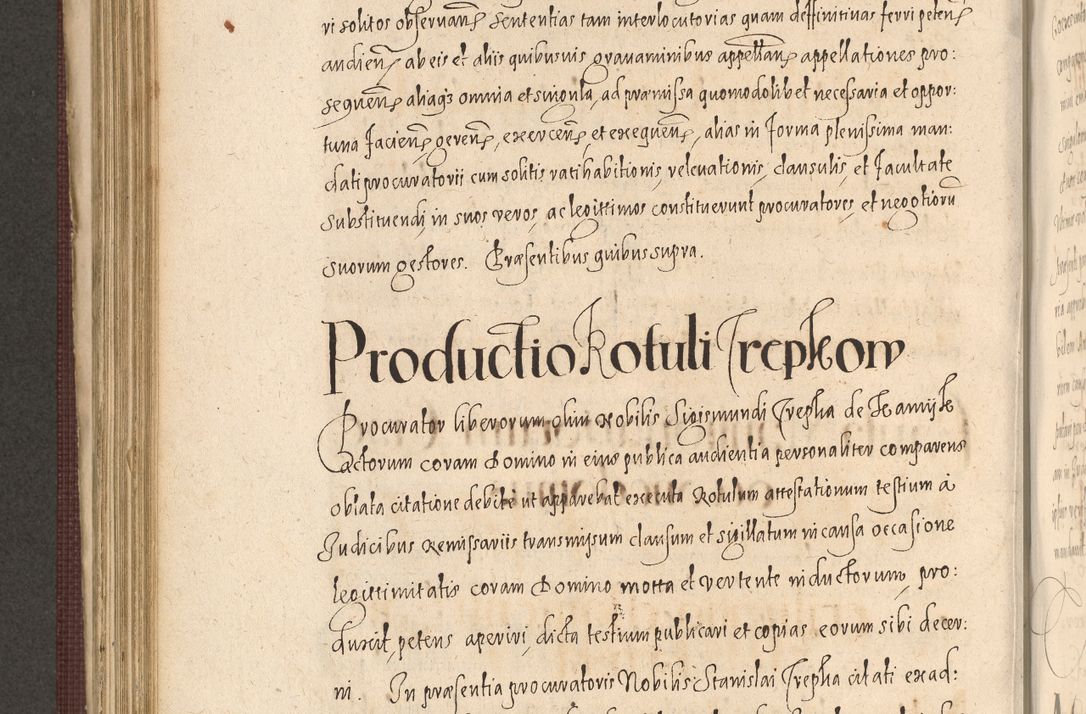 Zdjęcie nr 650 dla obiektu archiwalnego: Acta actorum causarum obligationum institutionum, decretorum, constitutionum, quietonum, resignonum, cessionum, accaeterarum, obseruonum tam iudicialium quam extraiudicialium coram Admondo Reverendo Domino Joanne Zerzynski Canonico, Vicario in Spiritualibus et Officiali generali Cracoviensis Iudice deputati per Illustrissimum ac Reverendissimum Dominum Martinum Szyszkowski Dei et Apostolice Sedis gratia Episcopum Cracoviensis ad Annum Domini Millesimum Sexcentesimum Decimum Septimum Indicatione quindecima Pontificus SS. D. N. D. Pauli Divina providentia Papae V. foeliciter moderni anno ipsus duodecimo continuantur