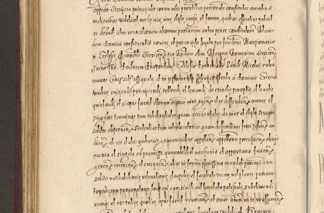 Zdjęcie nr 810 dla obiektu archiwalnego: Acta actorum causarum obligationum institutionum, decretorum, constitutionum, quietonum, resignonum, cessionum, accaeterarum, obseruonum tam iudicialium quam extraiudicialium coram Admondo Reverendo Domino Joanne Zerzynski Canonico, Vicario in Spiritualibus et Officiali generali Cracoviensis Iudice deputati per Illustrissimum ac Reverendissimum Dominum Martinum Szyszkowski Dei et Apostolice Sedis gratia Episcopum Cracoviensis ad Annum Domini Millesimum Sexcentesimum Decimum Septimum Indicatione quindecima Pontificus SS. D. N. D. Pauli Divina providentia Papae V. foeliciter moderni anno ipsus duodecimo continuantur