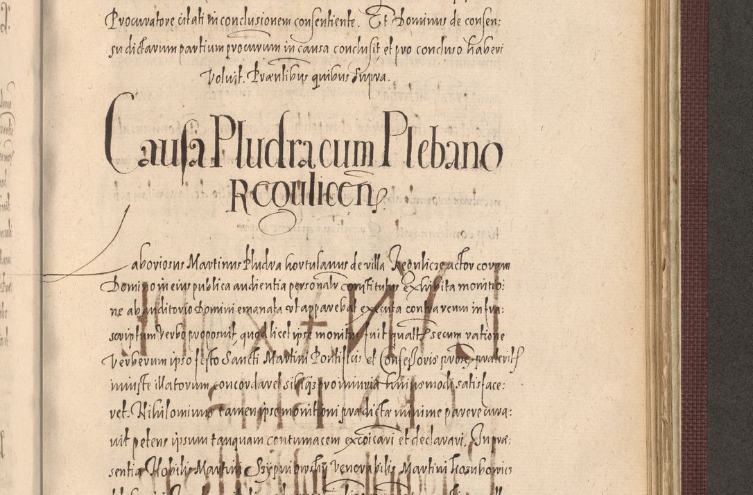 Zdjęcie nr 1089 dla obiektu archiwalnego: Acta actorum causarum obligationum institutionum, decretorum, constitutionum, quietonum, resignonum, cessionum, accaeterarum, obseruonum tam iudicialium quam extraiudicialium coram Admondo Reverendo Domino Joanne Zerzynski Canonico, Vicario in Spiritualibus et Officiali generali Cracoviensis Iudice deputati per Illustrissimum ac Reverendissimum Dominum Martinum Szyszkowski Dei et Apostolice Sedis gratia Episcopum Cracoviensis ad Annum Domini Millesimum Sexcentesimum Decimum Septimum Indicatione quindecima Pontificus SS. D. N. D. Pauli Divina providentia Papae V. foeliciter moderni anno ipsus duodecimo continuantur