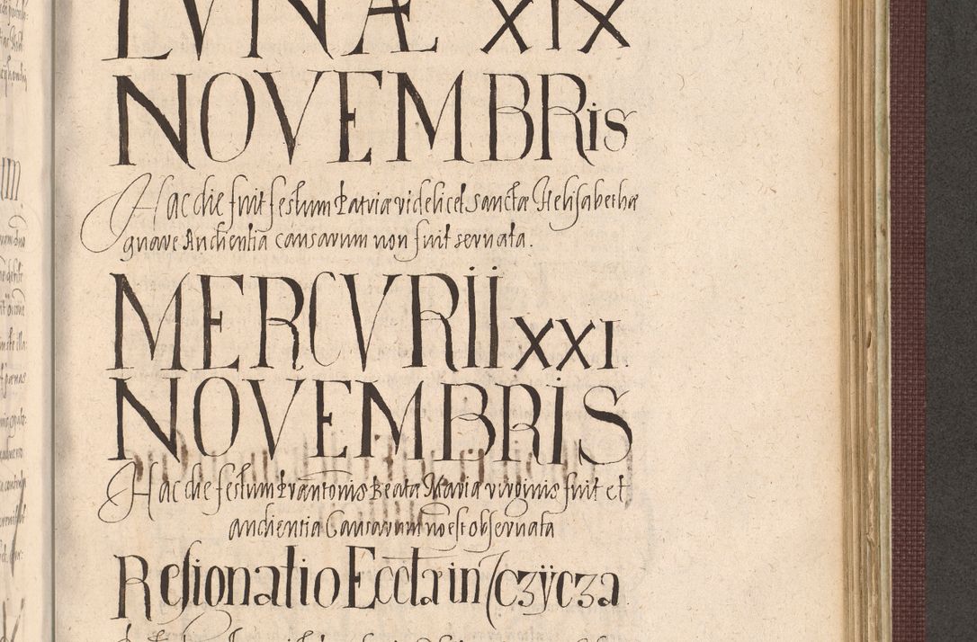 Zdjęcie nr 1055 dla obiektu archiwalnego: Acta actorum causarum obligationum institutionum, decretorum, constitutionum, quietonum, resignonum, cessionum, accaeterarum, obseruonum tam iudicialium quam extraiudicialium coram Admondo Reverendo Domino Joanne Zerzynski Canonico, Vicario in Spiritualibus et Officiali generali Cracoviensis Iudice deputati per Illustrissimum ac Reverendissimum Dominum Martinum Szyszkowski Dei et Apostolice Sedis gratia Episcopum Cracoviensis ad Annum Domini Millesimum Sexcentesimum Decimum Septimum Indicatione quindecima Pontificus SS. D. N. D. Pauli Divina providentia Papae V. foeliciter moderni anno ipsus duodecimo continuantur