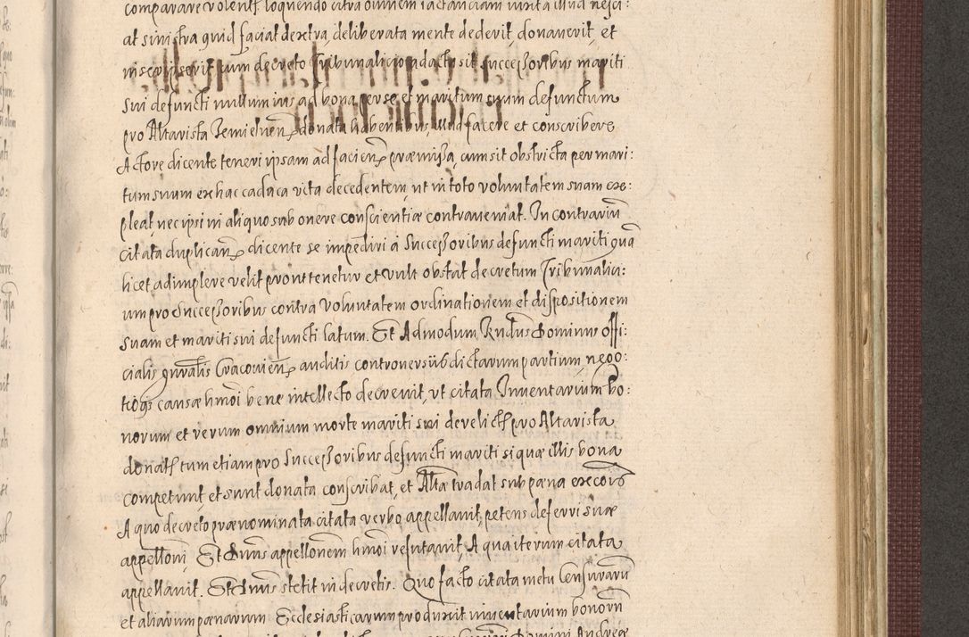 Zdjęcie nr 1045 dla obiektu archiwalnego: Acta actorum causarum obligationum institutionum, decretorum, constitutionum, quietonum, resignonum, cessionum, accaeterarum, obseruonum tam iudicialium quam extraiudicialium coram Admondo Reverendo Domino Joanne Zerzynski Canonico, Vicario in Spiritualibus et Officiali generali Cracoviensis Iudice deputati per Illustrissimum ac Reverendissimum Dominum Martinum Szyszkowski Dei et Apostolice Sedis gratia Episcopum Cracoviensis ad Annum Domini Millesimum Sexcentesimum Decimum Septimum Indicatione quindecima Pontificus SS. D. N. D. Pauli Divina providentia Papae V. foeliciter moderni anno ipsus duodecimo continuantur