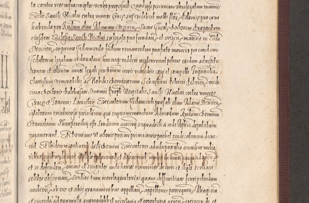 Zdjęcie nr 929 dla obiektu archiwalnego: Acta actorum causarum obligationum institutionum, decretorum, constitutionum, quietonum, resignonum, cessionum, accaeterarum, obseruonum tam iudicialium quam extraiudicialium coram Admondo Reverendo Domino Joanne Zerzynski Canonico, Vicario in Spiritualibus et Officiali generali Cracoviensis Iudice deputati per Illustrissimum ac Reverendissimum Dominum Martinum Szyszkowski Dei et Apostolice Sedis gratia Episcopum Cracoviensis ad Annum Domini Millesimum Sexcentesimum Decimum Septimum Indicatione quindecima Pontificus SS. D. N. D. Pauli Divina providentia Papae V. foeliciter moderni anno ipsus duodecimo continuantur