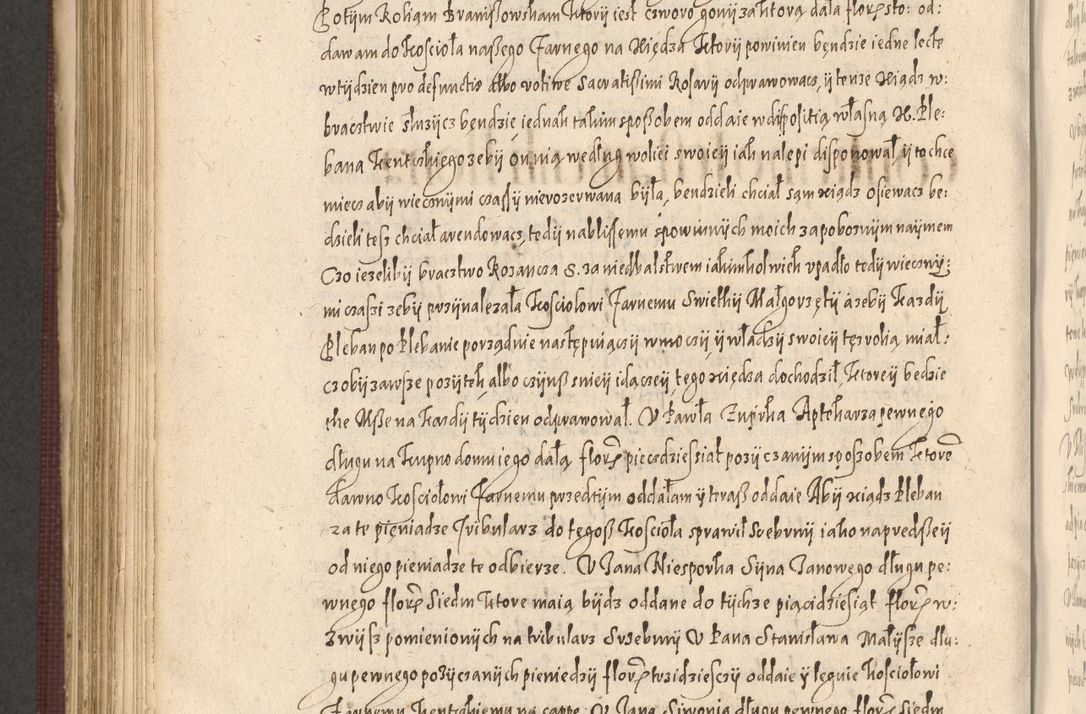 Zdjęcie nr 886 dla obiektu archiwalnego: Acta actorum causarum obligationum institutionum, decretorum, constitutionum, quietonum, resignonum, cessionum, accaeterarum, obseruonum tam iudicialium quam extraiudicialium coram Admondo Reverendo Domino Joanne Zerzynski Canonico, Vicario in Spiritualibus et Officiali generali Cracoviensis Iudice deputati per Illustrissimum ac Reverendissimum Dominum Martinum Szyszkowski Dei et Apostolice Sedis gratia Episcopum Cracoviensis ad Annum Domini Millesimum Sexcentesimum Decimum Septimum Indicatione quindecima Pontificus SS. D. N. D. Pauli Divina providentia Papae V. foeliciter moderni anno ipsus duodecimo continuantur