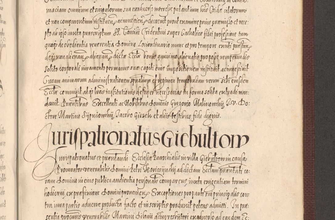 Zdjęcie nr 883 dla obiektu archiwalnego: Acta actorum causarum obligationum institutionum, decretorum, constitutionum, quietonum, resignonum, cessionum, accaeterarum, obseruonum tam iudicialium quam extraiudicialium coram Admondo Reverendo Domino Joanne Zerzynski Canonico, Vicario in Spiritualibus et Officiali generali Cracoviensis Iudice deputati per Illustrissimum ac Reverendissimum Dominum Martinum Szyszkowski Dei et Apostolice Sedis gratia Episcopum Cracoviensis ad Annum Domini Millesimum Sexcentesimum Decimum Septimum Indicatione quindecima Pontificus SS. D. N. D. Pauli Divina providentia Papae V. foeliciter moderni anno ipsus duodecimo continuantur