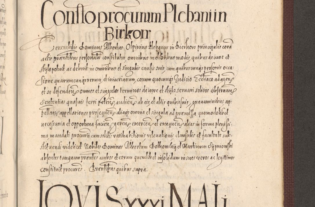 Zdjęcie nr 879 dla obiektu archiwalnego: Acta actorum causarum obligationum institutionum, decretorum, constitutionum, quietonum, resignonum, cessionum, accaeterarum, obseruonum tam iudicialium quam extraiudicialium coram Admondo Reverendo Domino Joanne Zerzynski Canonico, Vicario in Spiritualibus et Officiali generali Cracoviensis Iudice deputati per Illustrissimum ac Reverendissimum Dominum Martinum Szyszkowski Dei et Apostolice Sedis gratia Episcopum Cracoviensis ad Annum Domini Millesimum Sexcentesimum Decimum Septimum Indicatione quindecima Pontificus SS. D. N. D. Pauli Divina providentia Papae V. foeliciter moderni anno ipsus duodecimo continuantur