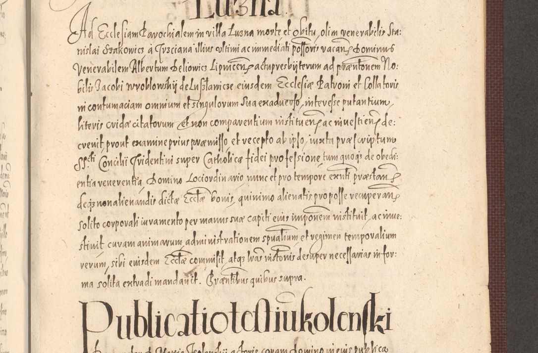 Zdjęcie nr 865 dla obiektu archiwalnego: Acta actorum causarum obligationum institutionum, decretorum, constitutionum, quietonum, resignonum, cessionum, accaeterarum, obseruonum tam iudicialium quam extraiudicialium coram Admondo Reverendo Domino Joanne Zerzynski Canonico, Vicario in Spiritualibus et Officiali generali Cracoviensis Iudice deputati per Illustrissimum ac Reverendissimum Dominum Martinum Szyszkowski Dei et Apostolice Sedis gratia Episcopum Cracoviensis ad Annum Domini Millesimum Sexcentesimum Decimum Septimum Indicatione quindecima Pontificus SS. D. N. D. Pauli Divina providentia Papae V. foeliciter moderni anno ipsus duodecimo continuantur