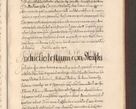 Zdjęcie nr 835 dla obiektu archiwalnego: Acta actorum causarum obligationum institutionum, decretorum, constitutionum, quietonum, resignonum, cessionum, accaeterarum, obseruonum tam iudicialium quam extraiudicialium coram Admondo Reverendo Domino Joanne Zerzynski Canonico, Vicario in Spiritualibus et Officiali generali Cracoviensis Iudice deputati per Illustrissimum ac Reverendissimum Dominum Martinum Szyszkowski Dei et Apostolice Sedis gratia Episcopum Cracoviensis ad Annum Domini Millesimum Sexcentesimum Decimum Septimum Indicatione quindecima Pontificus SS. D. N. D. Pauli Divina providentia Papae V. foeliciter moderni anno ipsus duodecimo continuantur