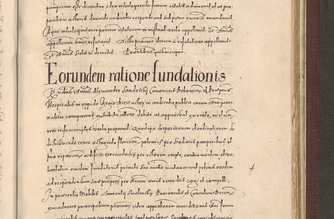 Zdjęcie nr 1273 dla obiektu archiwalnego: Acta actorum causarum obligationum institutionum, decretorum, constitutionum, quietonum, resignonum, cessionum, accaeterarum, obseruonum tam iudicialium quam extraiudicialium coram Admondo Reverendo Domino Joanne Zerzynski Canonico, Vicario in Spiritualibus et Officiali generali Cracoviensis Iudice deputati per Illustrissimum ac Reverendissimum Dominum Martinum Szyszkowski Dei et Apostolice Sedis gratia Episcopum Cracoviensis ad Annum Domini Millesimum Sexcentesimum Decimum Septimum Indicatione quindecima Pontificus SS. D. N. D. Pauli Divina providentia Papae V. foeliciter moderni anno ipsus duodecimo continuantur