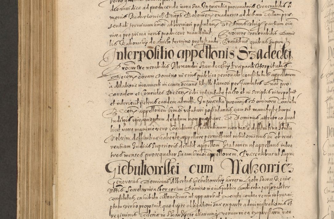 Zdjęcie nr 1244 dla obiektu archiwalnego: Acta actorum causarum obligationum institutionum, decretorum, constitutionum, quietonum, resignonum, cessionum, accaeterarum, obseruonum tam iudicialium quam extraiudicialium coram Admondo Reverendo Domino Joanne Zerzynski Canonico, Vicario in Spiritualibus et Officiali generali Cracoviensis Iudice deputati per Illustrissimum ac Reverendissimum Dominum Martinum Szyszkowski Dei et Apostolice Sedis gratia Episcopum Cracoviensis ad Annum Domini Millesimum Sexcentesimum Decimum Septimum Indicatione quindecima Pontificus SS. D. N. D. Pauli Divina providentia Papae V. foeliciter moderni anno ipsus duodecimo continuantur