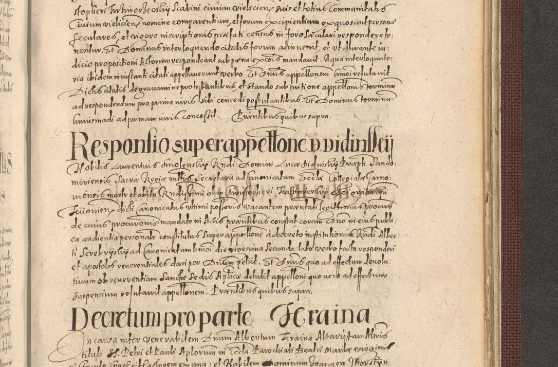 Zdjęcie nr 1231 dla obiektu archiwalnego: Acta actorum causarum obligationum institutionum, decretorum, constitutionum, quietonum, resignonum, cessionum, accaeterarum, obseruonum tam iudicialium quam extraiudicialium coram Admondo Reverendo Domino Joanne Zerzynski Canonico, Vicario in Spiritualibus et Officiali generali Cracoviensis Iudice deputati per Illustrissimum ac Reverendissimum Dominum Martinum Szyszkowski Dei et Apostolice Sedis gratia Episcopum Cracoviensis ad Annum Domini Millesimum Sexcentesimum Decimum Septimum Indicatione quindecima Pontificus SS. D. N. D. Pauli Divina providentia Papae V. foeliciter moderni anno ipsus duodecimo continuantur