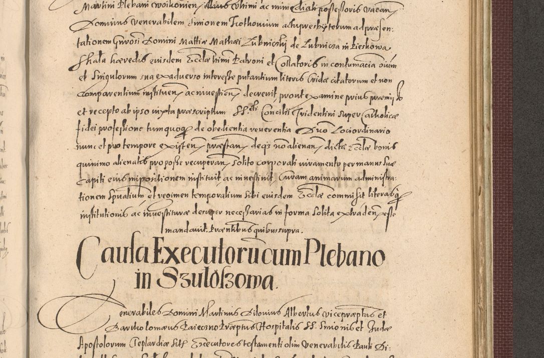 Zdjęcie nr 1167 dla obiektu archiwalnego: Acta actorum causarum obligationum institutionum, decretorum, constitutionum, quietonum, resignonum, cessionum, accaeterarum, obseruonum tam iudicialium quam extraiudicialium coram Admondo Reverendo Domino Joanne Zerzynski Canonico, Vicario in Spiritualibus et Officiali generali Cracoviensis Iudice deputati per Illustrissimum ac Reverendissimum Dominum Martinum Szyszkowski Dei et Apostolice Sedis gratia Episcopum Cracoviensis ad Annum Domini Millesimum Sexcentesimum Decimum Septimum Indicatione quindecima Pontificus SS. D. N. D. Pauli Divina providentia Papae V. foeliciter moderni anno ipsus duodecimo continuantur