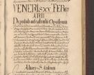 Zdjęcie nr 1165 dla obiektu archiwalnego: Acta actorum causarum obligationum institutionum, decretorum, constitutionum, quietonum, resignonum, cessionum, accaeterarum, obseruonum tam iudicialium quam extraiudicialium coram Admondo Reverendo Domino Joanne Zerzynski Canonico, Vicario in Spiritualibus et Officiali generali Cracoviensis Iudice deputati per Illustrissimum ac Reverendissimum Dominum Martinum Szyszkowski Dei et Apostolice Sedis gratia Episcopum Cracoviensis ad Annum Domini Millesimum Sexcentesimum Decimum Septimum Indicatione quindecima Pontificus SS. D. N. D. Pauli Divina providentia Papae V. foeliciter moderni anno ipsus duodecimo continuantur