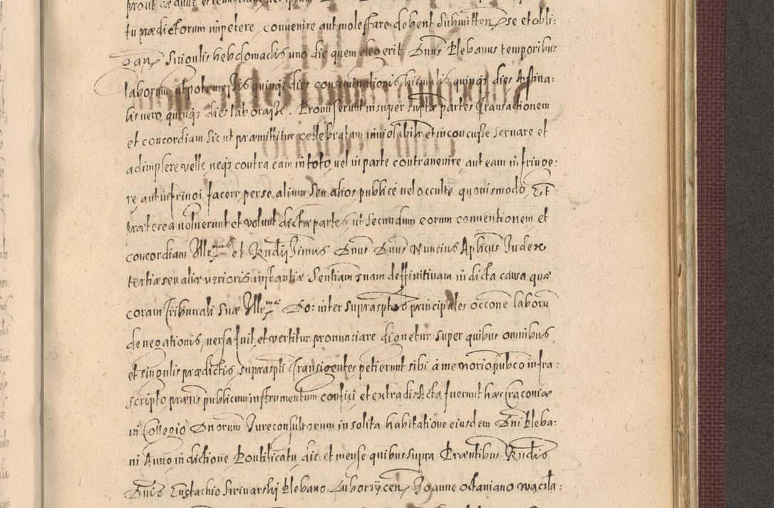 Zdjęcie nr 1133 dla obiektu archiwalnego: Acta actorum causarum obligationum institutionum, decretorum, constitutionum, quietonum, resignonum, cessionum, accaeterarum, obseruonum tam iudicialium quam extraiudicialium coram Admondo Reverendo Domino Joanne Zerzynski Canonico, Vicario in Spiritualibus et Officiali generali Cracoviensis Iudice deputati per Illustrissimum ac Reverendissimum Dominum Martinum Szyszkowski Dei et Apostolice Sedis gratia Episcopum Cracoviensis ad Annum Domini Millesimum Sexcentesimum Decimum Septimum Indicatione quindecima Pontificus SS. D. N. D. Pauli Divina providentia Papae V. foeliciter moderni anno ipsus duodecimo continuantur