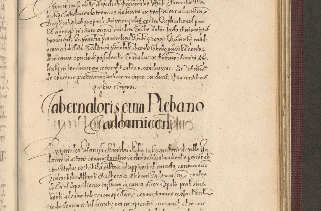 Zdjęcie nr 1115 dla obiektu archiwalnego: Acta actorum causarum obligationum institutionum, decretorum, constitutionum, quietonum, resignonum, cessionum, accaeterarum, obseruonum tam iudicialium quam extraiudicialium coram Admondo Reverendo Domino Joanne Zerzynski Canonico, Vicario in Spiritualibus et Officiali generali Cracoviensis Iudice deputati per Illustrissimum ac Reverendissimum Dominum Martinum Szyszkowski Dei et Apostolice Sedis gratia Episcopum Cracoviensis ad Annum Domini Millesimum Sexcentesimum Decimum Septimum Indicatione quindecima Pontificus SS. D. N. D. Pauli Divina providentia Papae V. foeliciter moderni anno ipsus duodecimo continuantur