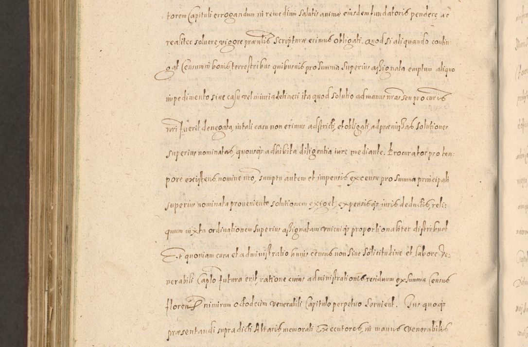 Zdjęcie nr 1496 dla obiektu archiwalnego: Acta actorum causarum obligationum institutionum, decretorum, constitutionum, quietonum, resignonum, cessionum, accaeterarum, obseruonum tam iudicialium quam extraiudicialium coram Admondo Reverendo Domino Joanne Zerzynski Canonico, Vicario in Spiritualibus et Officiali generali Cracoviensis Iudice deputati per Illustrissimum ac Reverendissimum Dominum Martinum Szyszkowski Dei et Apostolice Sedis gratia Episcopum Cracoviensis ad Annum Domini Millesimum Sexcentesimum Decimum Septimum Indicatione quindecima Pontificus SS. D. N. D. Pauli Divina providentia Papae V. foeliciter moderni anno ipsus duodecimo continuantur