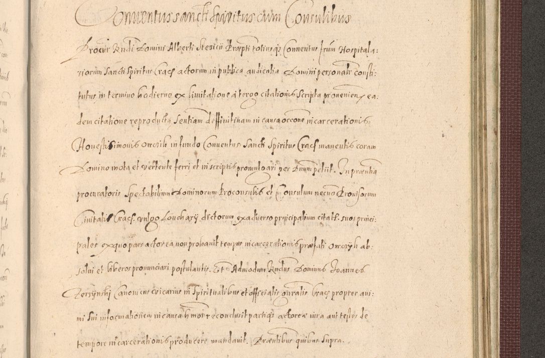 Zdjęcie nr 1431 dla obiektu archiwalnego: Acta actorum causarum obligationum institutionum, decretorum, constitutionum, quietonum, resignonum, cessionum, accaeterarum, obseruonum tam iudicialium quam extraiudicialium coram Admondo Reverendo Domino Joanne Zerzynski Canonico, Vicario in Spiritualibus et Officiali generali Cracoviensis Iudice deputati per Illustrissimum ac Reverendissimum Dominum Martinum Szyszkowski Dei et Apostolice Sedis gratia Episcopum Cracoviensis ad Annum Domini Millesimum Sexcentesimum Decimum Septimum Indicatione quindecima Pontificus SS. D. N. D. Pauli Divina providentia Papae V. foeliciter moderni anno ipsus duodecimo continuantur
