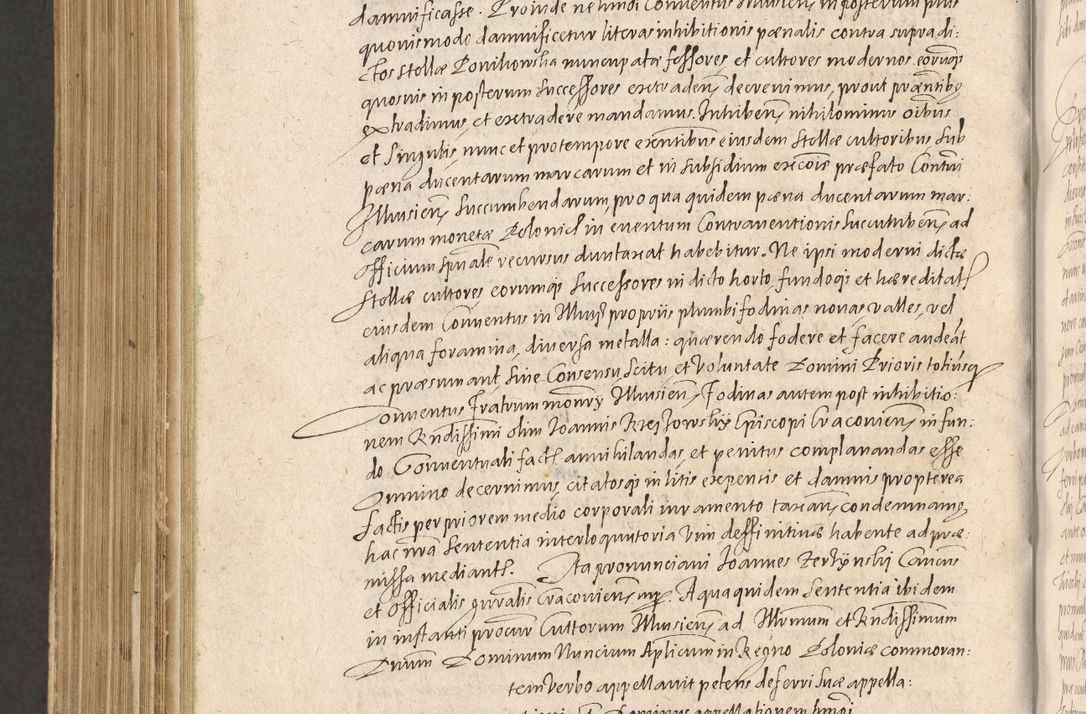 Zdjęcie nr 1342 dla obiektu archiwalnego: Acta actorum causarum obligationum institutionum, decretorum, constitutionum, quietonum, resignonum, cessionum, accaeterarum, obseruonum tam iudicialium quam extraiudicialium coram Admondo Reverendo Domino Joanne Zerzynski Canonico, Vicario in Spiritualibus et Officiali generali Cracoviensis Iudice deputati per Illustrissimum ac Reverendissimum Dominum Martinum Szyszkowski Dei et Apostolice Sedis gratia Episcopum Cracoviensis ad Annum Domini Millesimum Sexcentesimum Decimum Septimum Indicatione quindecima Pontificus SS. D. N. D. Pauli Divina providentia Papae V. foeliciter moderni anno ipsus duodecimo continuantur