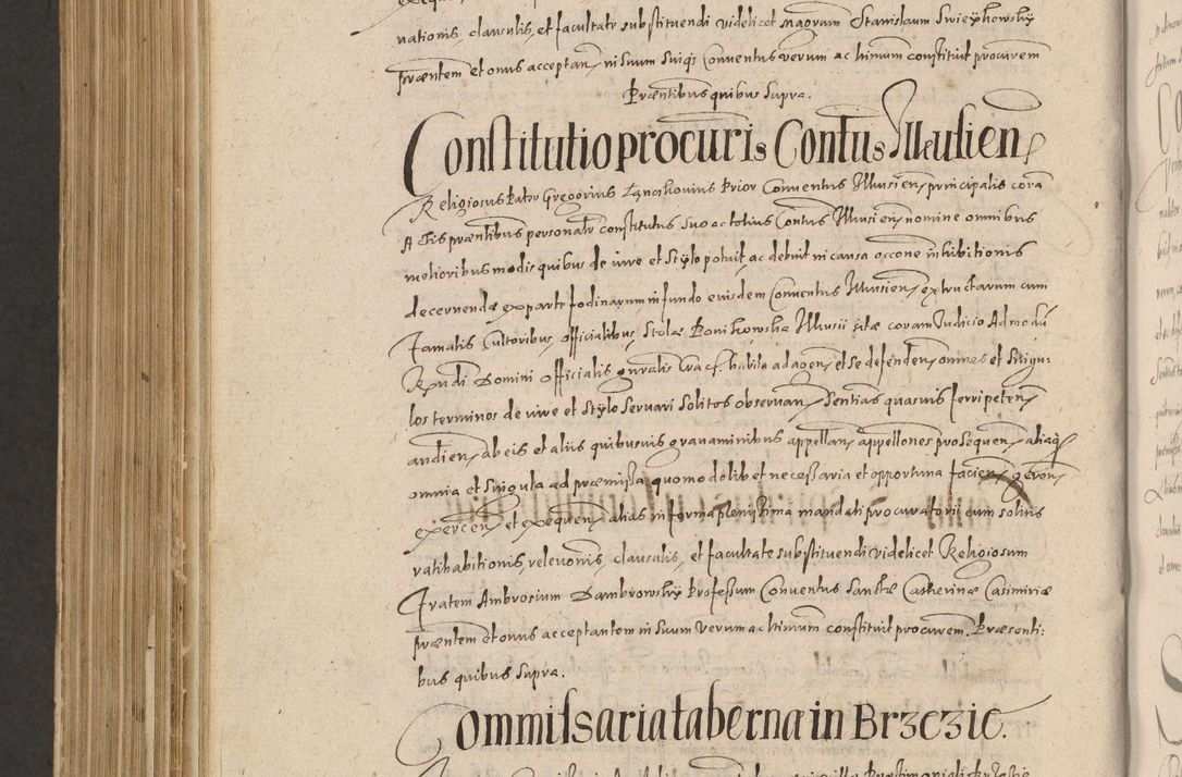 Zdjęcie nr 1334 dla obiektu archiwalnego: Acta actorum causarum obligationum institutionum, decretorum, constitutionum, quietonum, resignonum, cessionum, accaeterarum, obseruonum tam iudicialium quam extraiudicialium coram Admondo Reverendo Domino Joanne Zerzynski Canonico, Vicario in Spiritualibus et Officiali generali Cracoviensis Iudice deputati per Illustrissimum ac Reverendissimum Dominum Martinum Szyszkowski Dei et Apostolice Sedis gratia Episcopum Cracoviensis ad Annum Domini Millesimum Sexcentesimum Decimum Septimum Indicatione quindecima Pontificus SS. D. N. D. Pauli Divina providentia Papae V. foeliciter moderni anno ipsus duodecimo continuantur