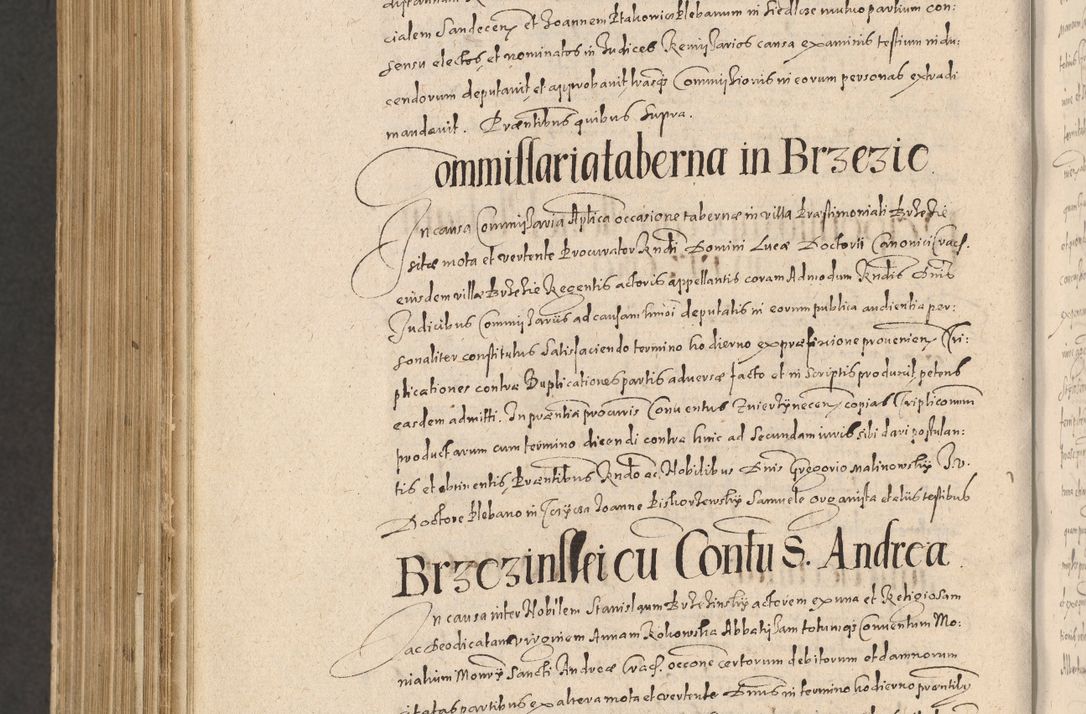 Zdjęcie nr 1328 dla obiektu archiwalnego: Acta actorum causarum obligationum institutionum, decretorum, constitutionum, quietonum, resignonum, cessionum, accaeterarum, obseruonum tam iudicialium quam extraiudicialium coram Admondo Reverendo Domino Joanne Zerzynski Canonico, Vicario in Spiritualibus et Officiali generali Cracoviensis Iudice deputati per Illustrissimum ac Reverendissimum Dominum Martinum Szyszkowski Dei et Apostolice Sedis gratia Episcopum Cracoviensis ad Annum Domini Millesimum Sexcentesimum Decimum Septimum Indicatione quindecima Pontificus SS. D. N. D. Pauli Divina providentia Papae V. foeliciter moderni anno ipsus duodecimo continuantur
