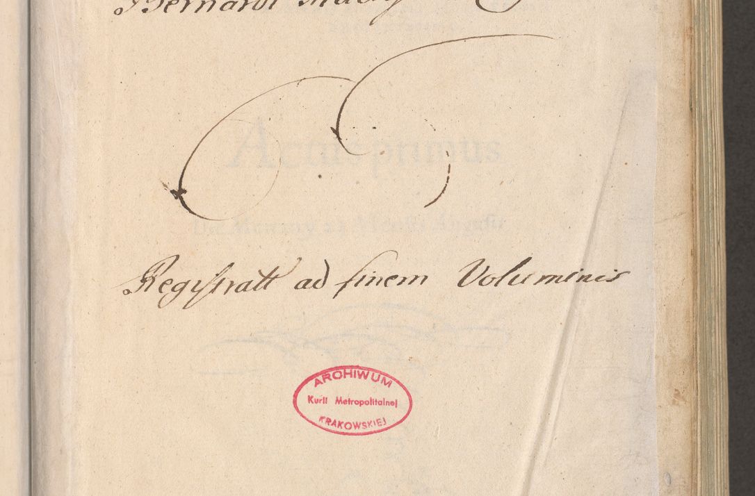 Zdjęcie nr 4 dla obiektu archiwalnego: Acta foris saecularis coram R. D. Bernardo Maciejowski, episcopo Cracoviensi, duce Severiensis ex annis 1600 - 1606.
