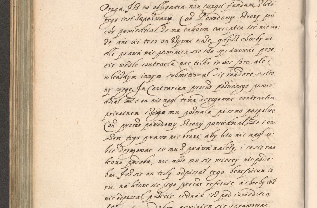 Zdjęcie nr 299 dla obiektu archiwalnego: Acta foris saecularis coram R. D. Bernardo Maciejowski, episcopo Cracoviensi, duce Severiensis ex annis 1600 - 1606.