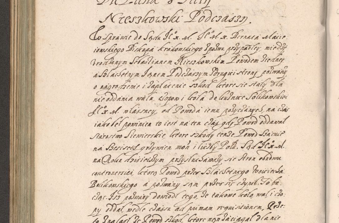 Zdjęcie nr 303 dla obiektu archiwalnego: Acta foris saecularis coram R. D. Bernardo Maciejowski, episcopo Cracoviensi, duce Severiensis ex annis 1600 - 1606.