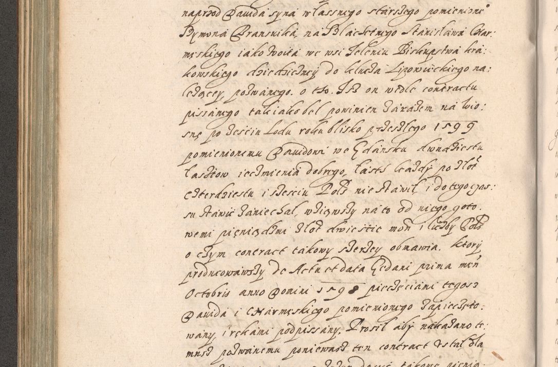 Zdjęcie nr 293 dla obiektu archiwalnego: Acta foris saecularis coram R. D. Bernardo Maciejowski, episcopo Cracoviensi, duce Severiensis ex annis 1600 - 1606.